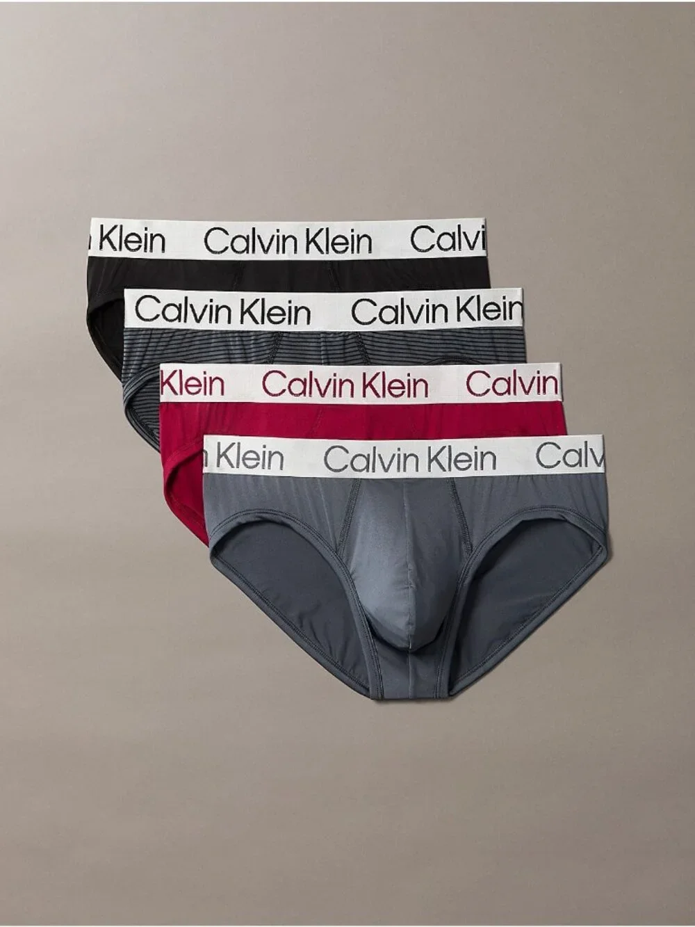 Calvin Klein Men's Chromatic 4-Pack Hip Brief